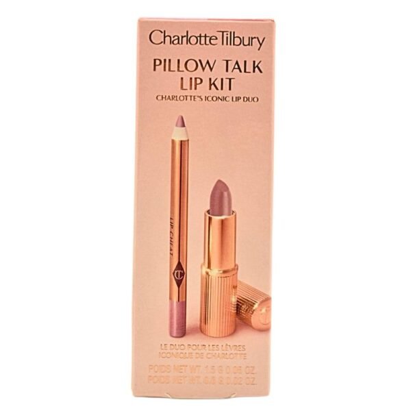 CHARLOTTE TILBURY Mini Pillow Talk Lipstick & Liner Gift Kit - Fair - Image 2