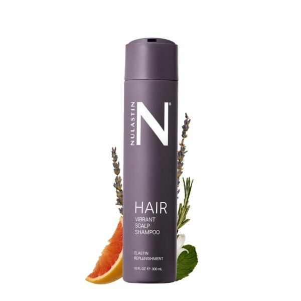 NULASTIN Vibrant Scalp Shampoo - Volumizing Shampoo for Fine Hair & Nourishing Scalp Care - Clinically Tested & Color Safe - Deliver Weightless Shine and Reduce Frizz & Breakage (10 Fl Oz) - Image 2