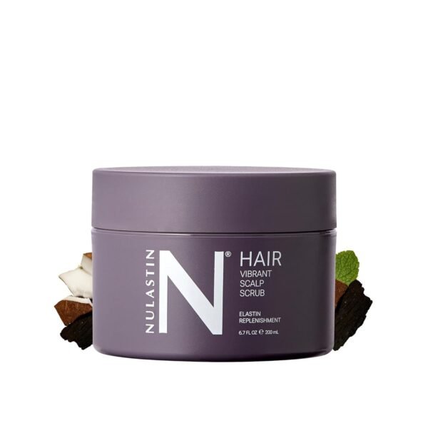 NULASTIN Vibrant Scalp Scrub - Pre-Shampoo Scalp Exfoliator & Cleanser - Weekly Treatment to Detoxify & Prep - Support a Healthy Skin Barrier & Hair - Vegan & Color-Safe (6.7 Fl Oz) - Image 2