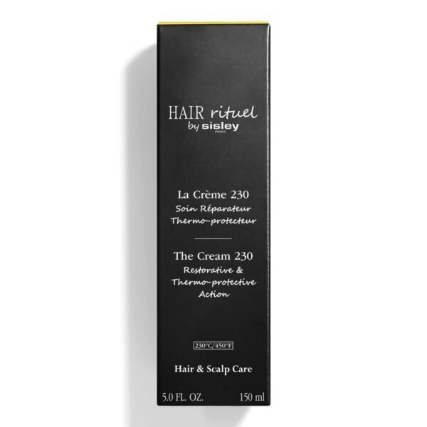 Hair Rituel by Sisley Paris The Cream 230 - Heat-Activated, No-Rinse Formula - Detangles & Protects from Heat-Styling Tools Up to 450 Degrees - Smoothing, Styling Leave-In Conditioner - 150 mL - Image 5