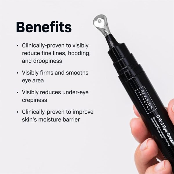 Revision Skincare D·E·J Eye Cream®, Firming and Moisturizing Treatment for Fine Lines, Wrinkles and Crow’s Feet - Image 4