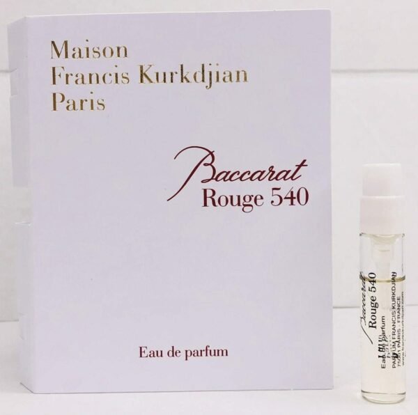 Maison Francis Kurkdjian BACCARAT ROUGE 540 Eau de Parfum Vial Spray 2ml / 0.06 fl oz - Image 2