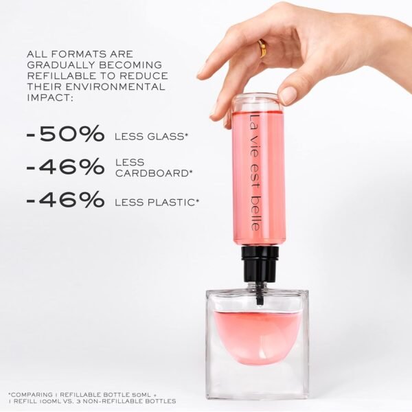 Lancôme La Vie Est Belle Eau de Parfum - Long Lasting Fragrance with Notes of Iris, Earthy Patchouli, Warm Vanilla & Spun Sugar - Floral & Sweet Women's Perfume - Image 10