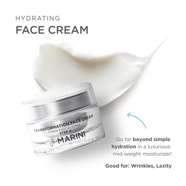 Jan Marini Skin Research Transformation Face Cream - Daily Hydrating Moisturizer for Face - Skincare Facial Cream - Facial Lotion for Dry Skin, Oily Skin & Combo Skin - 1 oz - Image 3