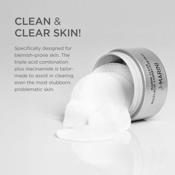 Jan Marini Skin Research Marini Clear - Multi-Acid Corrective Pads - 30 Pads - Image 4