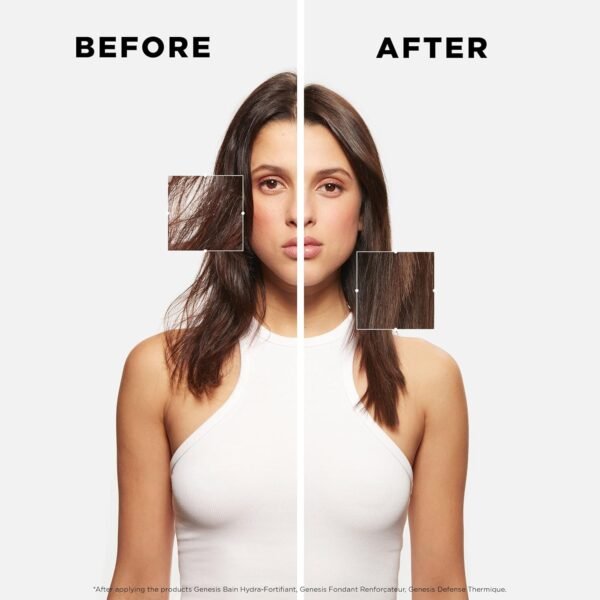 Kerastase Genesis Strengthening Conditioner For Weak or Damaged and All Hair Types - Protects Against Breakage, Moisturizes and Adds Shine - Image 3