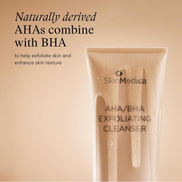 SkinMedica AHA/BHA Exfoliating Cleanser - Gently Scrub Away Dead Skin with Exfoliating Face Wash Cleanser, Improving the Appearance of Skin Tone and Texture, 6 Fl Oz - Image 4
