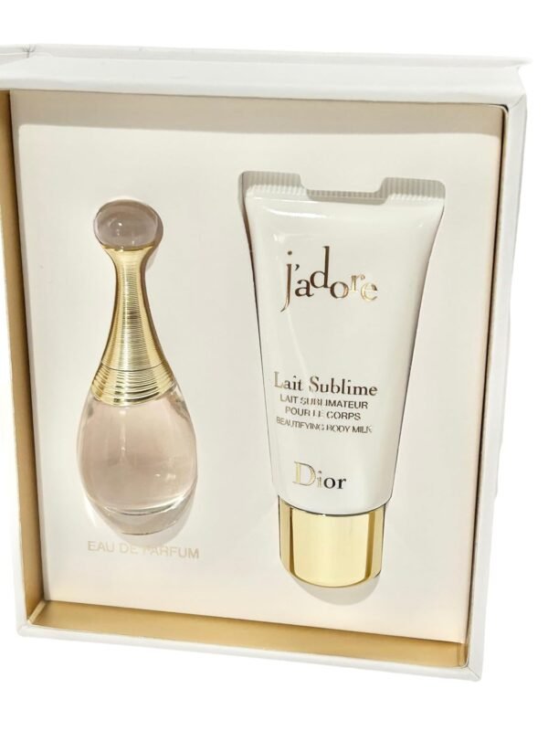 Dior J'adore Perfume for Women Mini Fragrance Gift Set EDP & Body Lotion Duo Travel Set - Image 3