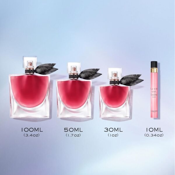 Lancôme La Vie Est Belle L'Elixir Eau de Parfum - Long Lasting Fragrance with Raspberry, Violet & Cocoa Butter - Floral Women's Perfume - Image 4