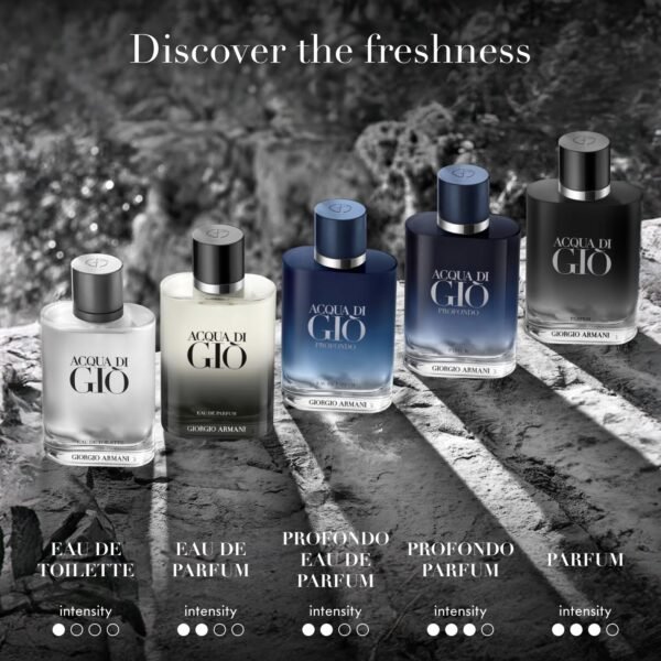 Armani Beauty - Acqua di Giò - Eau de Toilette - Cologne for Men - Long Lasting Fragrance with Bergamot notes, Jasmine, White Musks, Patchouli & Cedarwood - Image 8