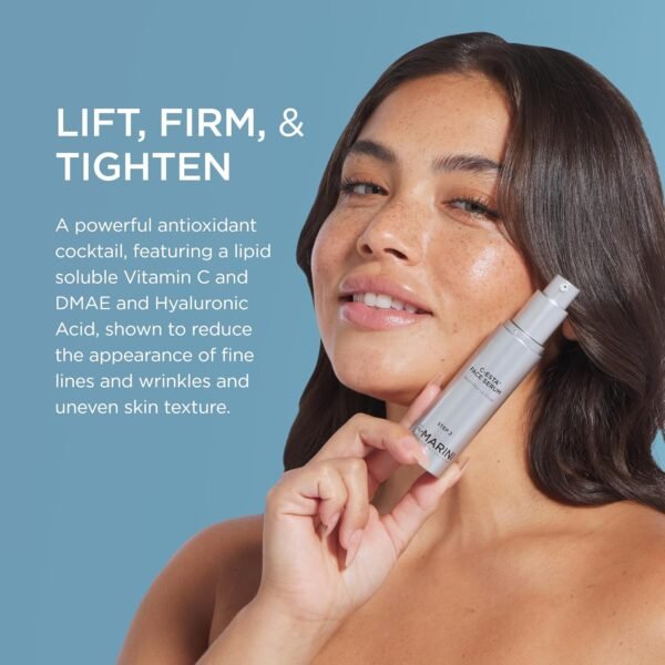 Jan Marini Skin Research C-ESTA Serum - Antioxidant-Rich Beauty Product for Dry, Oily & Normal/Combo Skin - Lifting & Firming Serum with Vitamin C - 1 fl oz - Image 4