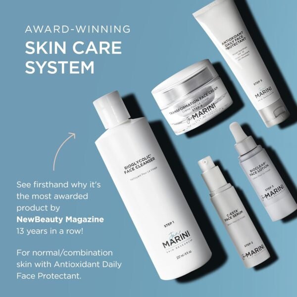 Jan Marini Skin Research Skin Care Management System - Face Care Products with Tinted Daily SPF 33 Sunscreen - Face Kit with Bioglycolic Face Cleanser - Normal/Combo - Image 5