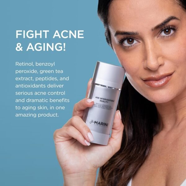Jan Marini Skin Research Age Intervention Duality - Acne & Anti-Aging Support Face Cream - Clear Skin Support - Beauty & Skincare Product - 1 oz - Image 4