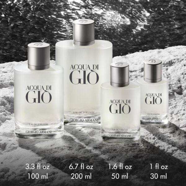 Armani Beauty - Acqua di Giò - Eau de Toilette - Cologne for Men - Long Lasting Fragrance with Bergamot notes, Jasmine, White Musks, Patchouli & Cedarwood - Image 6