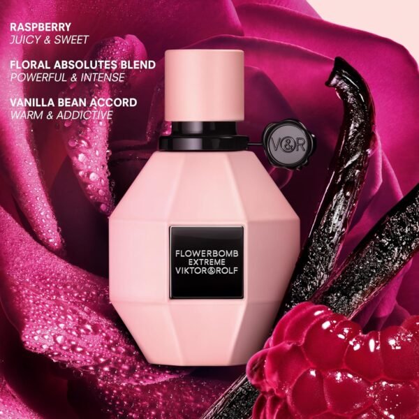 Viktor&Rolf - Flowerbomb Eau de Parfum & Flowerbomb Extreme Travel Set - 0.2 Fl Oz - Image 3