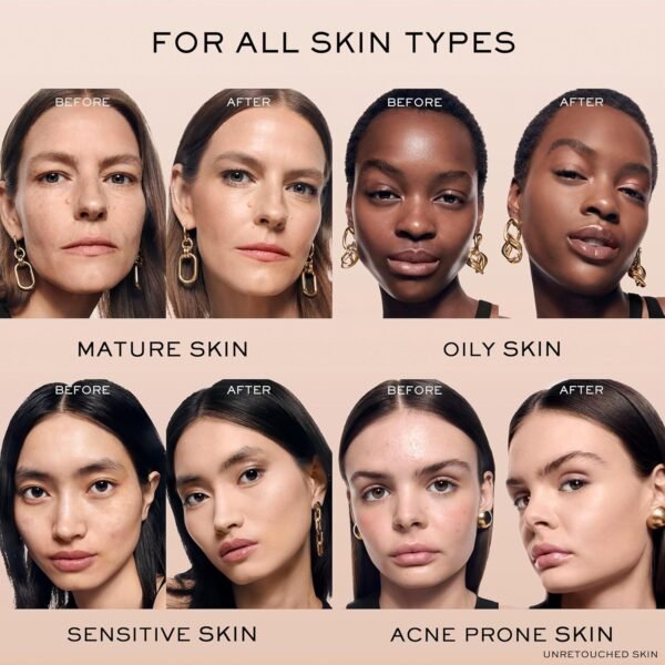 Lancôme Teint Idole Ultra Wear Buildable Full Coverage Foundation - Longwearing & Waterproof - Natural Matte Finish - Image 5