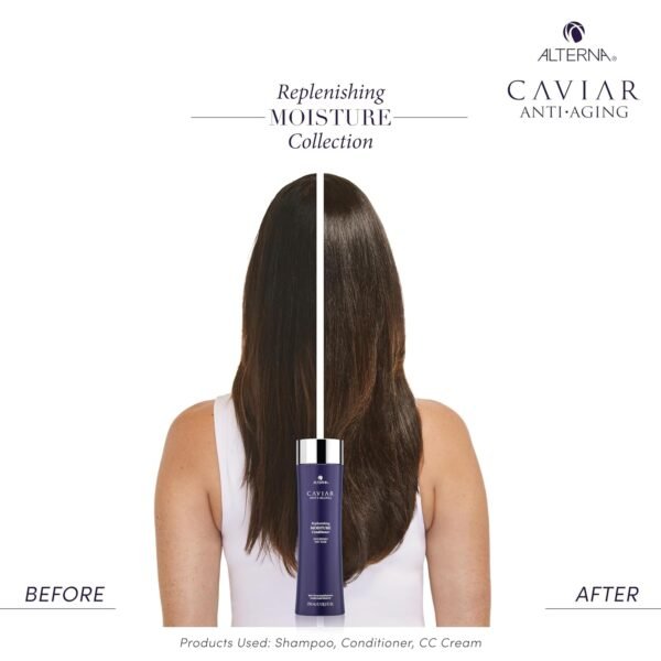 CAVIAR Anti-Aging Replenishing Moisture Conditioner | For Dry, Brittle Hair | Protects, Restores & Hydrates | Sulfate Free - Image 8