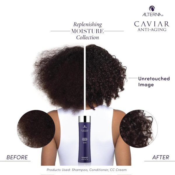 CAVIAR Anti-Aging Replenishing Moisture Conditioner | For Dry, Brittle Hair | Protects, Restores & Hydrates | Sulfate Free - Image 9