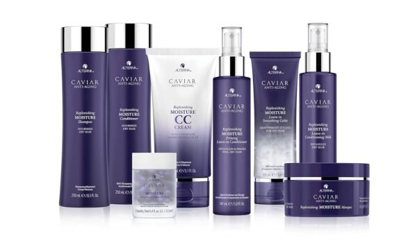 Alterna Haircare CAVIAR Anti-Aging Replenishing Moisture Shampoo, Conditioner, CC Cream Regimen Jumbo Set | Protects, Restores and Hydrates | Sulfate Free - Image 8