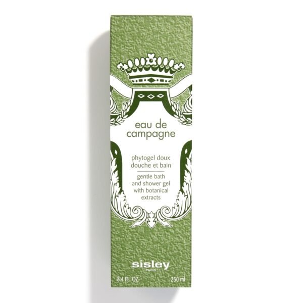 Sisley Paris Eau de Campagne Bath and Shower Gel - 250 mL - Gentle, Creamy, Foaming Body Cleanser with Botanical Extracts - Image 5