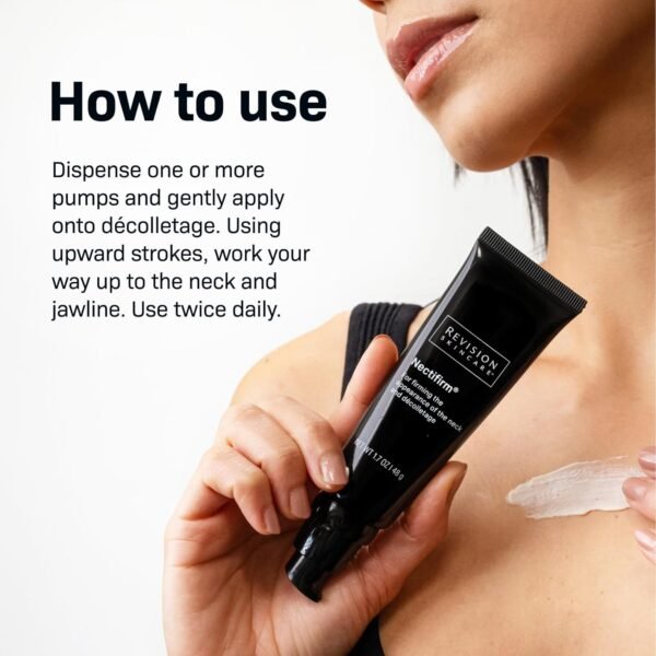 Revision Skincare Nectifirm®, Anti Aging Neck Firming Cream for Reducing Fine Lines, Wrinkles and Crepey Skin - Image 5