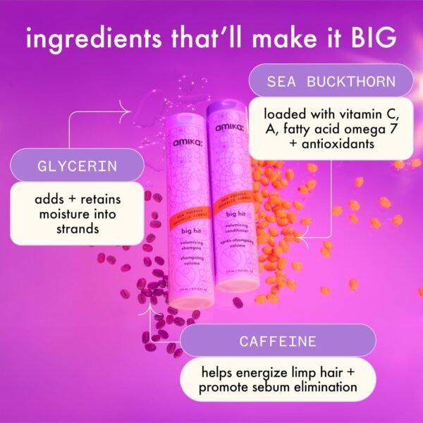 Amika big hit volumizing conditioner - Image 5