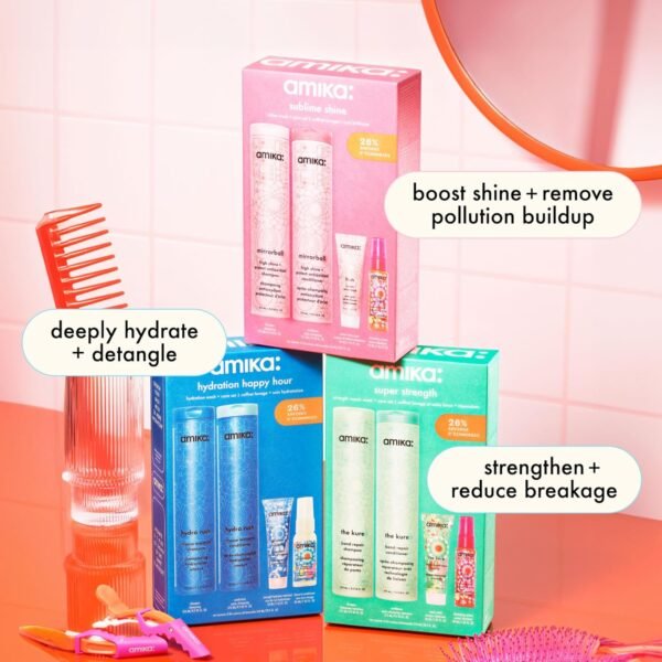 amika super strength repair wash + care set - Image 8