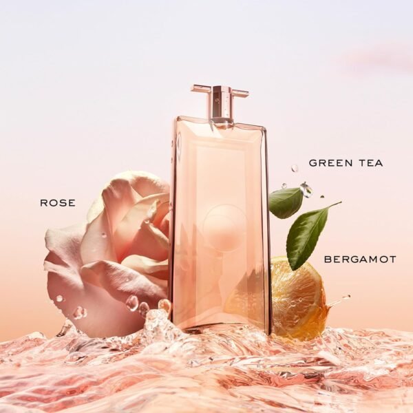 Lancôme Idôle Eau de Toilette - Fresh & Energizing Women's Perfume - Long Lasting Fragrance with Notes of Green Tea, Blooming Roses & Fresh Bergamot - Image 3