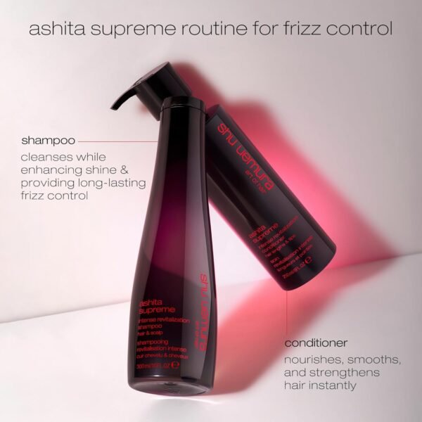 Ashita Supreme Smoothing Conditioner - Adds Shine, Reduces Frizz, Strengthens Strands, Prevents Breakage, For All Hair Type, 8 Fl Oz - Image 6