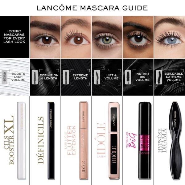 Lancôme Cils Booster XL Enhancing Lash & Mascara Primer - Infused with Micro-fibers, Vitamin B5 and Vitamin E - Boosts Mascara Volume, Length & Curl - Image 8