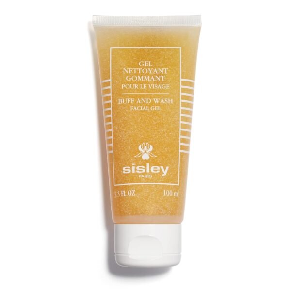 Sisley Paris Buff and Wash Facial Gel - 100 mL - Face Wash with Essential Oils & Exfoliating Micro Particles for Soft, Luminous Skin - Use 3-4x Per Week - Image 2