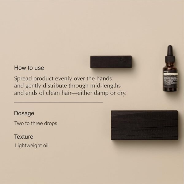 Aesop Shine Hair & Beard Oil & Neroli Post Shave Lotion | Grooming Kit for Full Beards and Hair | Moisturizing, Non Greasy, SIlicon Free | 0.8 oz + 2 oz - Image 3