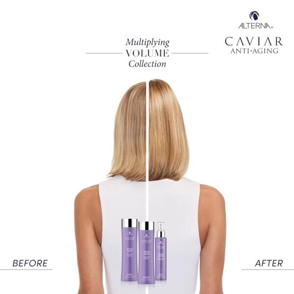 Alterna CAVIAR Anti-Aging Multiplying Volume Conditioner | For Fine, Limp or Thin Hair | Create Instant Volume and Thickness | Sulfate Free - Image 7