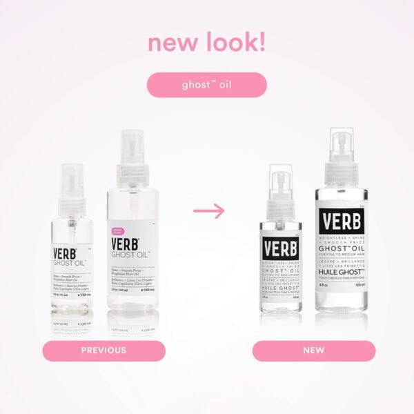 VERB Ghost Oil - Weightless Hair Oil for Fine to Medium Hair – Smooths Frizz, Adds Shine – Sulfate, Paraben and Gluten Free - Image 7