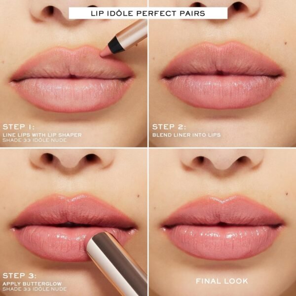 Lancôme Idôle Lip Shaper - Creamy, Matte & Waterproof Lip Liner Pencil - With Ceramides & Jojoba Oil - Image 8