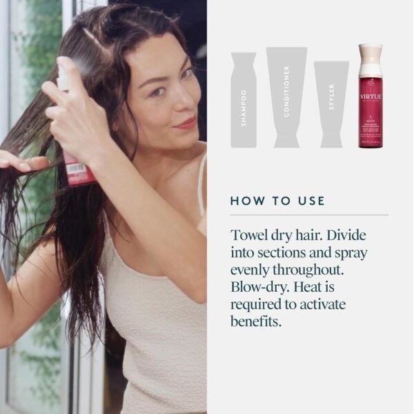VIRTUE Smooth Frizz Block spray - Image 9