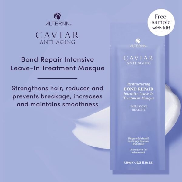 Alterna Haircare CAVIAR Anti-Aging Multiplying Volume Travel Kit - Shampoo, Conditioner, Styling Mist | For Fine, Thin Hair | Light Hold | Sulfate Free - Image 7