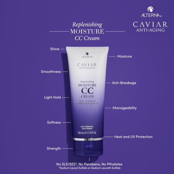 Alterna Caviar Anti-Aging Replenishing Moisture CC Cream, 3.4-Ounce (2-Pack) - Image 3