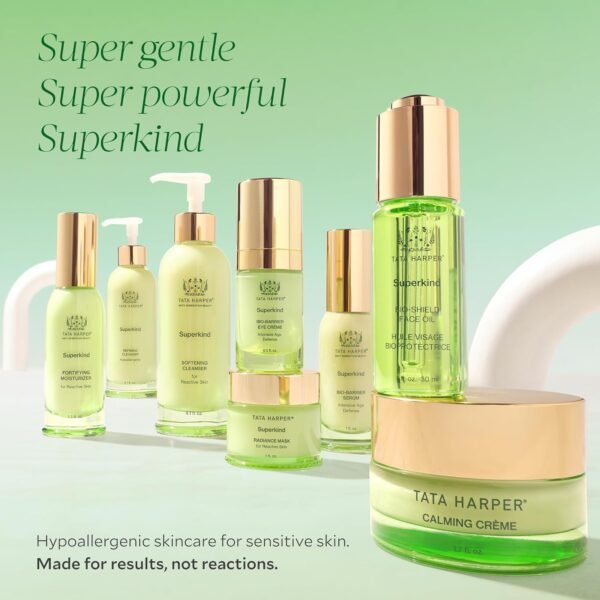 Tata Harper Superkind Refining Cleanser, Gentle Exfoliating Cleanser for Sensitive Skin, Hypoallergenic Skincare, Fragrance Free, Natural Skincare, Dermatologist Tested, Vegan, 125ml - Image 8