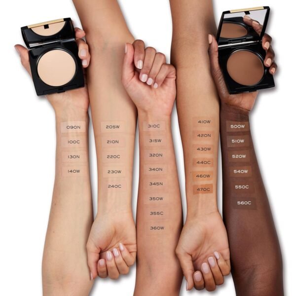 Lancôme Dual Finish Multi-tasking Longwear Powder Foundation - Matte Finish - Long-wearing - Full Coverage - Pressed Powder Formula - Image 7