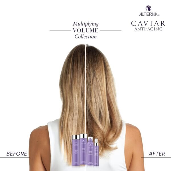Alterna CAVIAR Anti-Aging Multiplying Volume Conditioner | For Fine, Limp or Thin Hair | Create Instant Volume and Thickness | Sulfate Free - Image 7