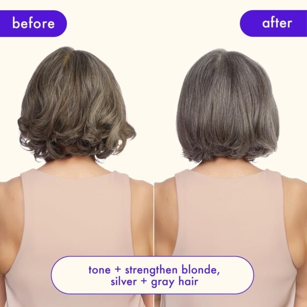 amika bust your brass cool blonde strength repair conditioner - Image 10
