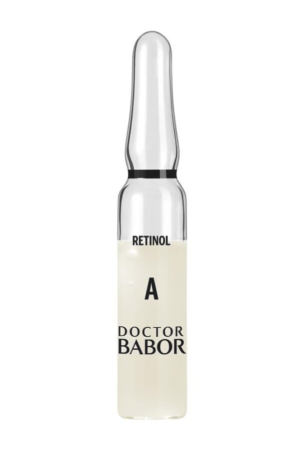 DOCTOR BABOR Renewal Ampoules, Serum Concentrate for Face, with Anti-Ageing Effect, Finer and Smoother Skin, Encapsulated Retinol with Bakuchiol and Tripeptide, Vegan Formula, 7 x 2 ml - Image 2