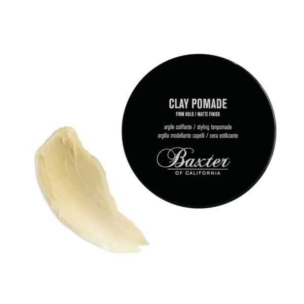 Baxter of California Clay Pomade Firm Hold / Matte Finish Hair Pomade for Men and Women, Perfect for Texturizing Straight or Wavy Hair - 2 Ounces - Image 8