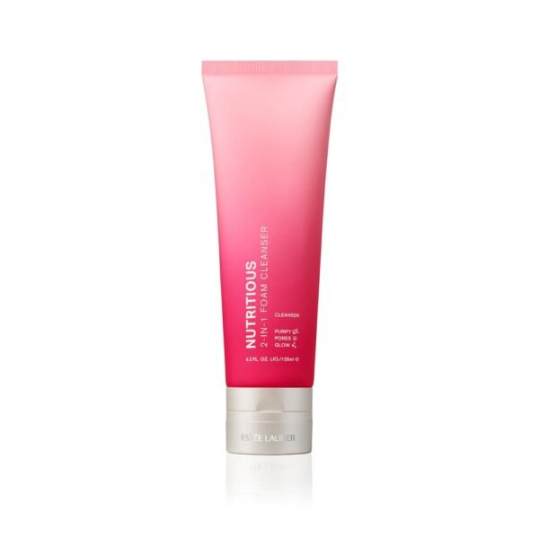Estée Lauder Nutritious 2-in-1 Foaming Face Cleanser & Mask | Pore Minimizer - Image 2
