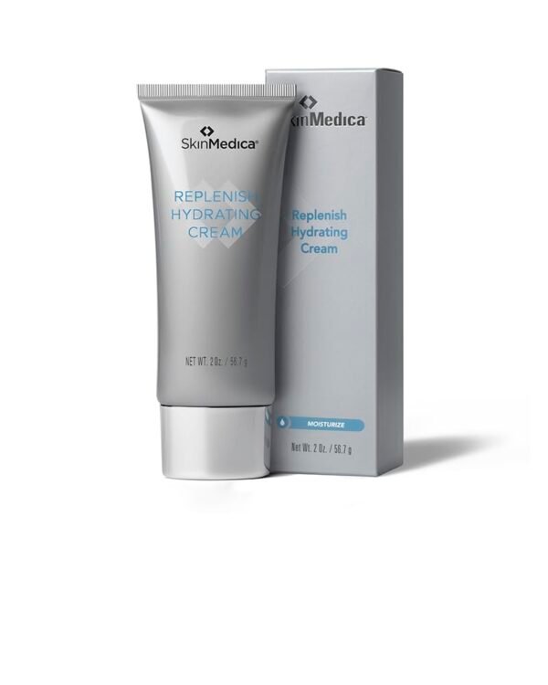 SkinMedica Replenish Hydrating Cream - Vitamin C Cream for Face, Your Essential Hydrating Cream for a Glowing Skin that Refreshes, Smoothes and Nourishes Sensitive Skin, 2 Oz - Image 3