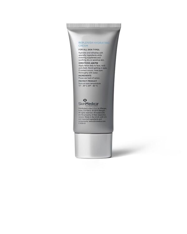SkinMedica Replenish Hydrating Cream - Vitamin C Cream for Face, Your Essential Hydrating Cream for a Glowing Skin that Refreshes, Smoothes and Nourishes Sensitive Skin, 2 Oz - Image 4