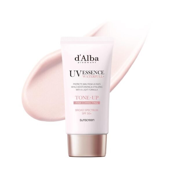 d'alba Piedmont Waterfull Tone-Up Sunscreen Serum BROAD SPECTRUM SPF 50 + Korean Sunscreen for Face, All Skin Tones, Sweat Proof Formula (1.69 fl.oz.) - Image 2