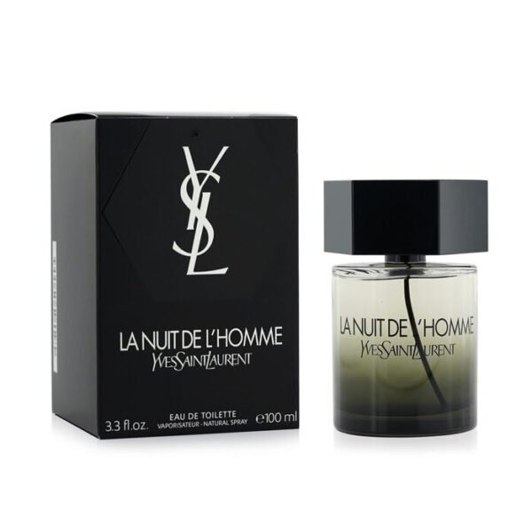 Yves Saint Laurent La Nuit De L'homme Eau De Toilette Spray for Men, 3.4 Ounce - Image 3