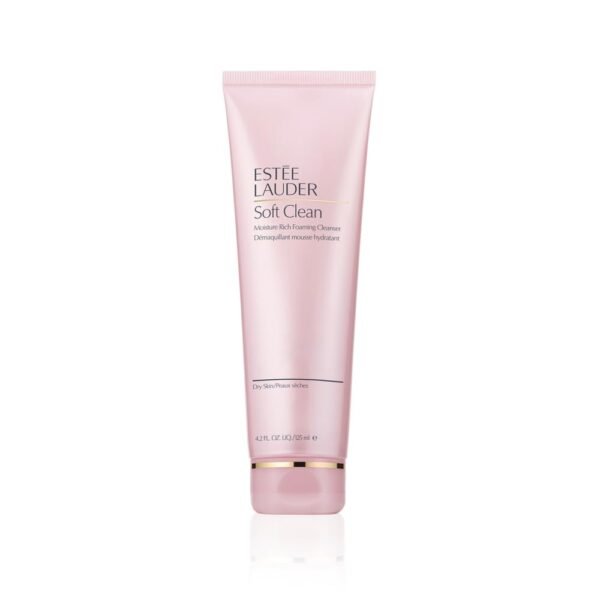 Estée Lauder Soft Clean Moisture Rich Foaming Facial Cleanser, 4.2 Ounce - Image 2